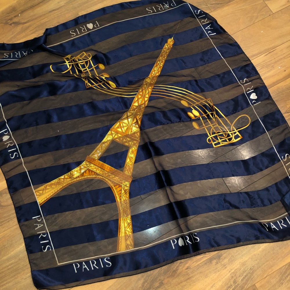 Silky scarf